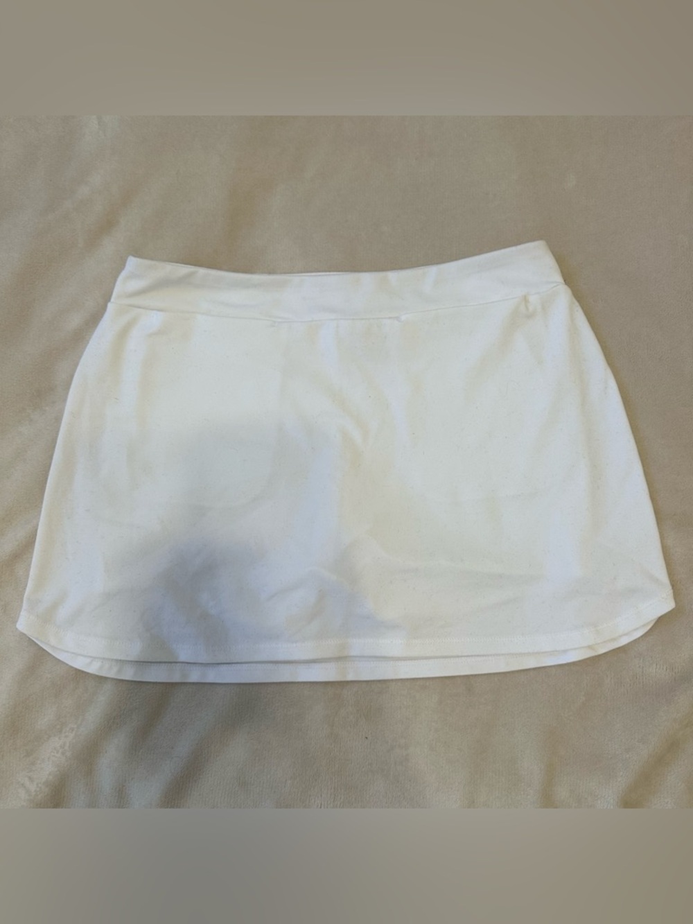 White Tennis Skort